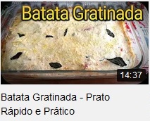 Batata Gratinada - Prato Rpido e Prtico