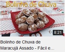 Bolinho de Chuva de Maracuj Assado - Fcil e Saudvel - X Fritura