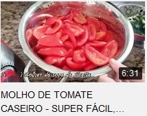 Molho de Tomate Caseiro – Super Fácil, #Saúde
