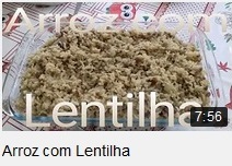 Arroz com Lentilha