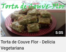 Torta de Couve Flor - Delícia Vegetariana