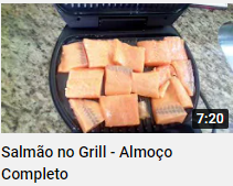 Salmo no Grill  Almoo Completo  vdeo 4